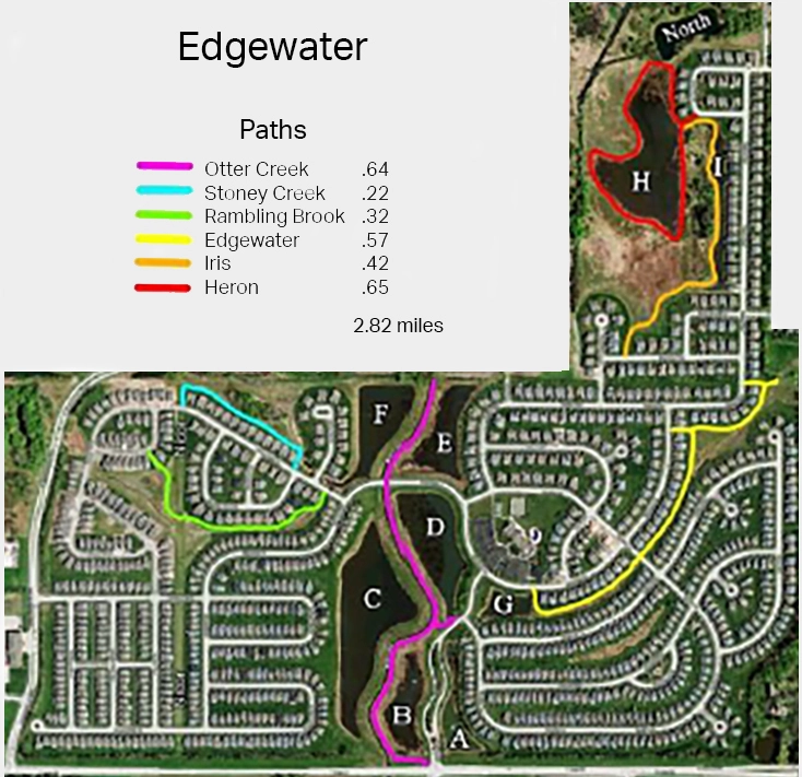 Map of Edgewater